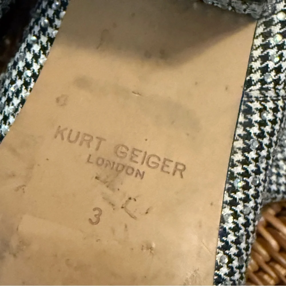Kurt Geiger sophisticated houndstooth